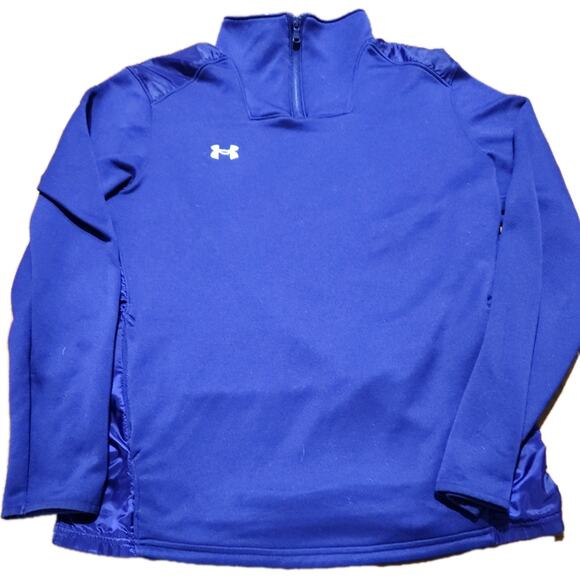 Under Armour Other - Under Armour Men's Large ColdGear Quarter Zip Loose Fit Pullover, Golf Shirt